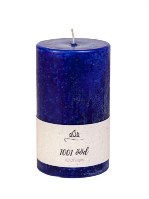 Scented candle 1001 nights, dark blue, handmade