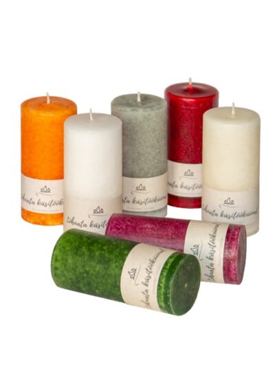 Lõhnata käsitööküünlad 36h Võhma Valgusevabrik