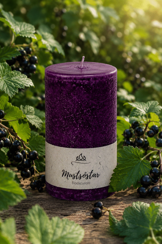 Scented candle Blackcurrant