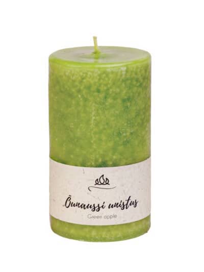 Lõhnaküünal Õunaussi unistus - 6 x 9 cm, 40h - 5,50€