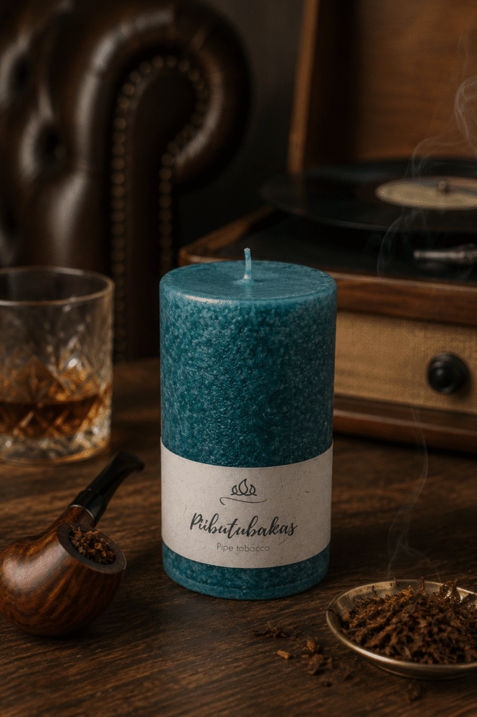 Scented candle Pipe tobacco