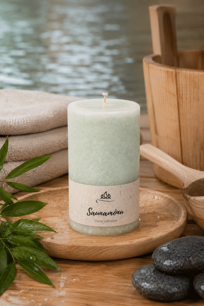 Scented candle Sauna pleasure