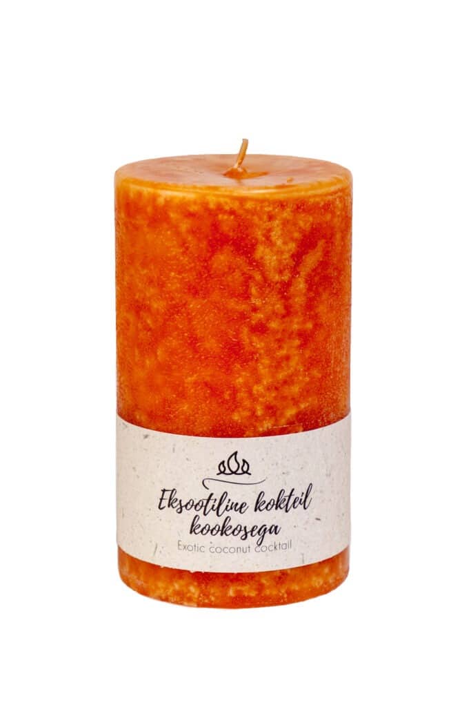 Scented candle Exotic coconut cocktail