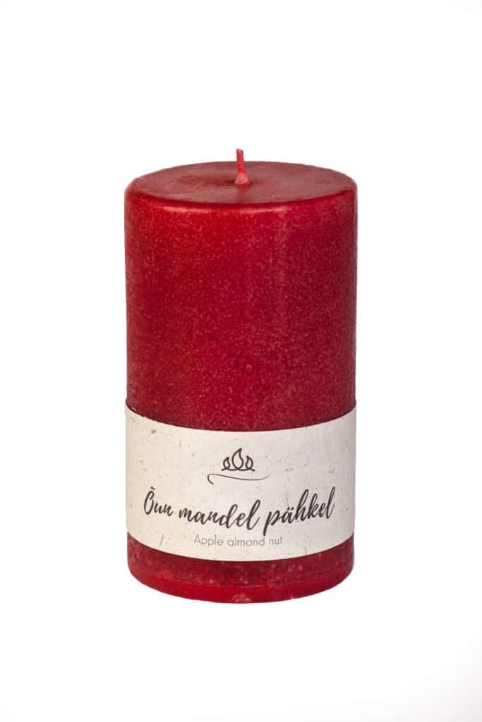 Scented candle Apple almond nut