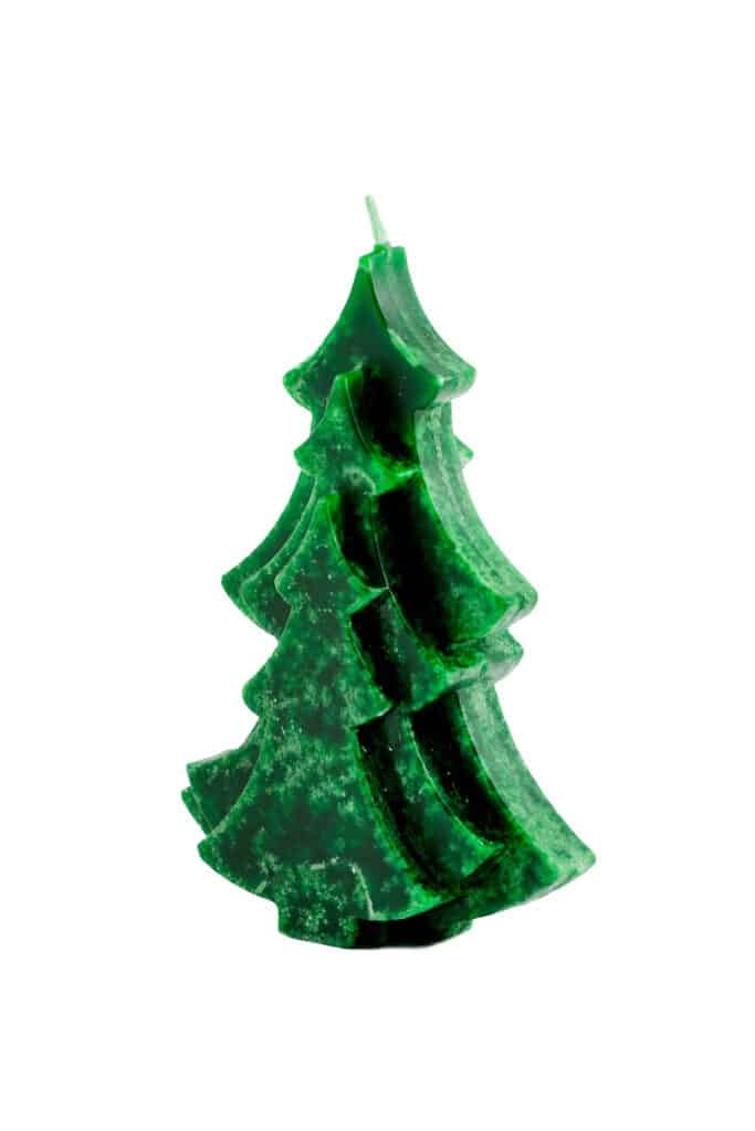 Christmas tree candle