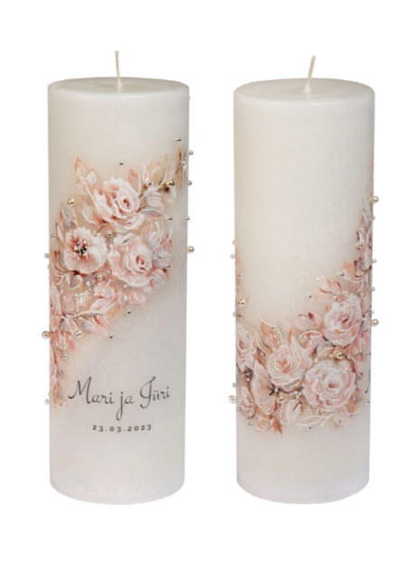 vintage roosid pulmaküünal valgusevabrik