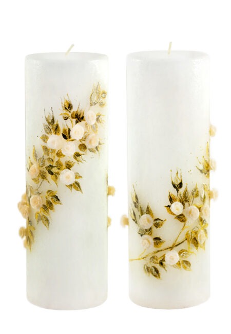 Handmade wedding candle "Together"