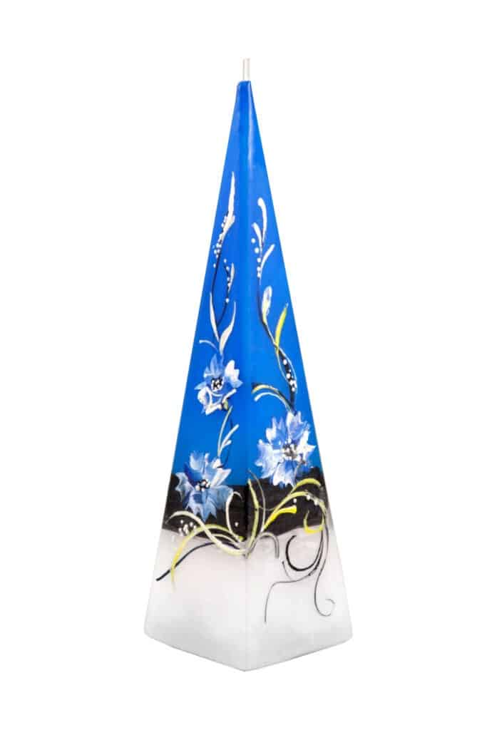 Handpainted pyramid 