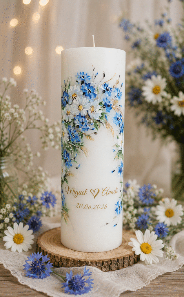 Wedding Candle Summer Romance