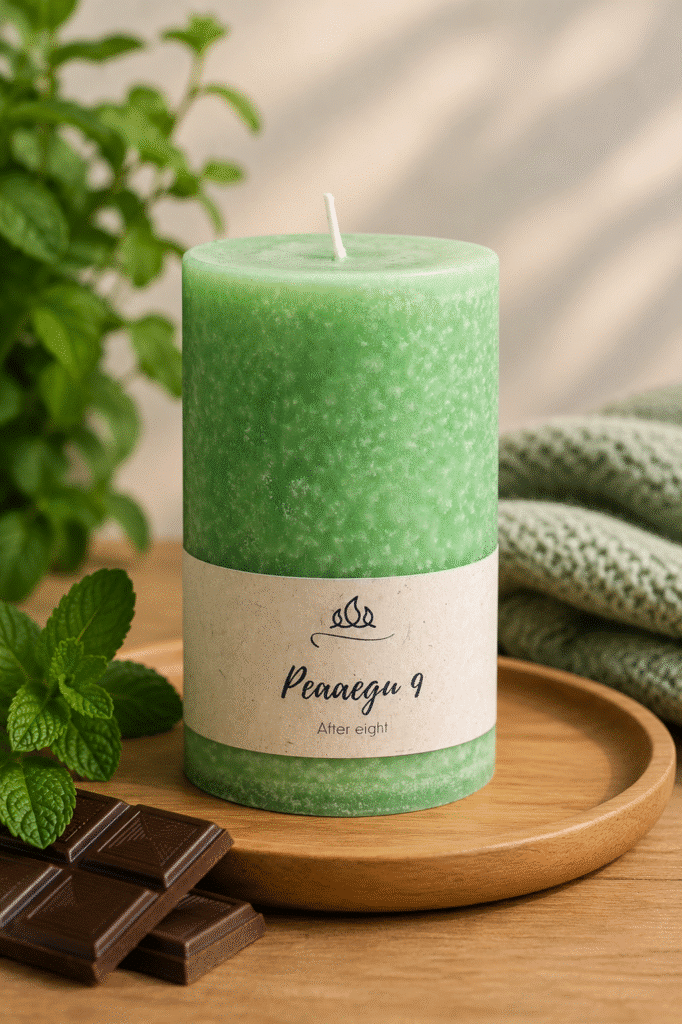 Scented candle After eight