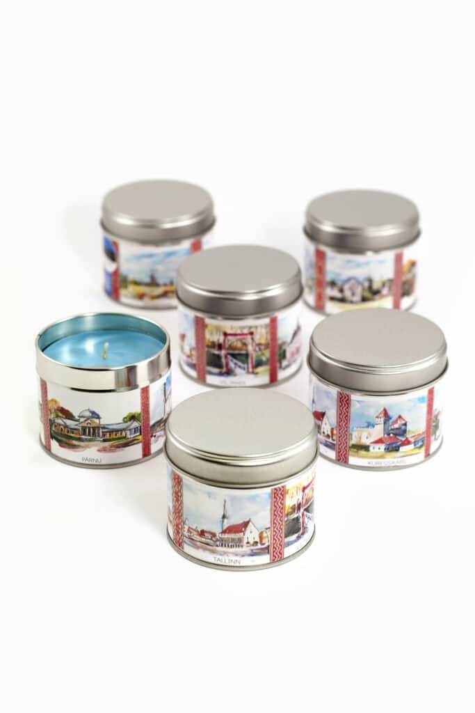 Travel tin, scented 