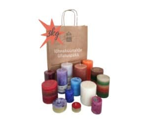 lõhnaküünalde üllatuspakk sooduspakkumine võhma valgusevabrik