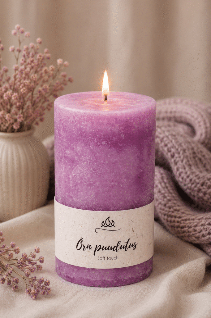 Scented candle Soft touch