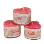 Scented candle little heart