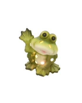 Frog with mosquito repellent tealights