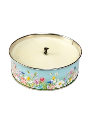Large outdoor candle “Flower feeld” 20h