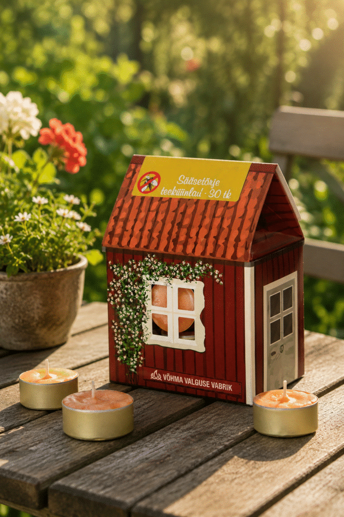 Mosquito Repellent Tealights In A Pack Of 30
