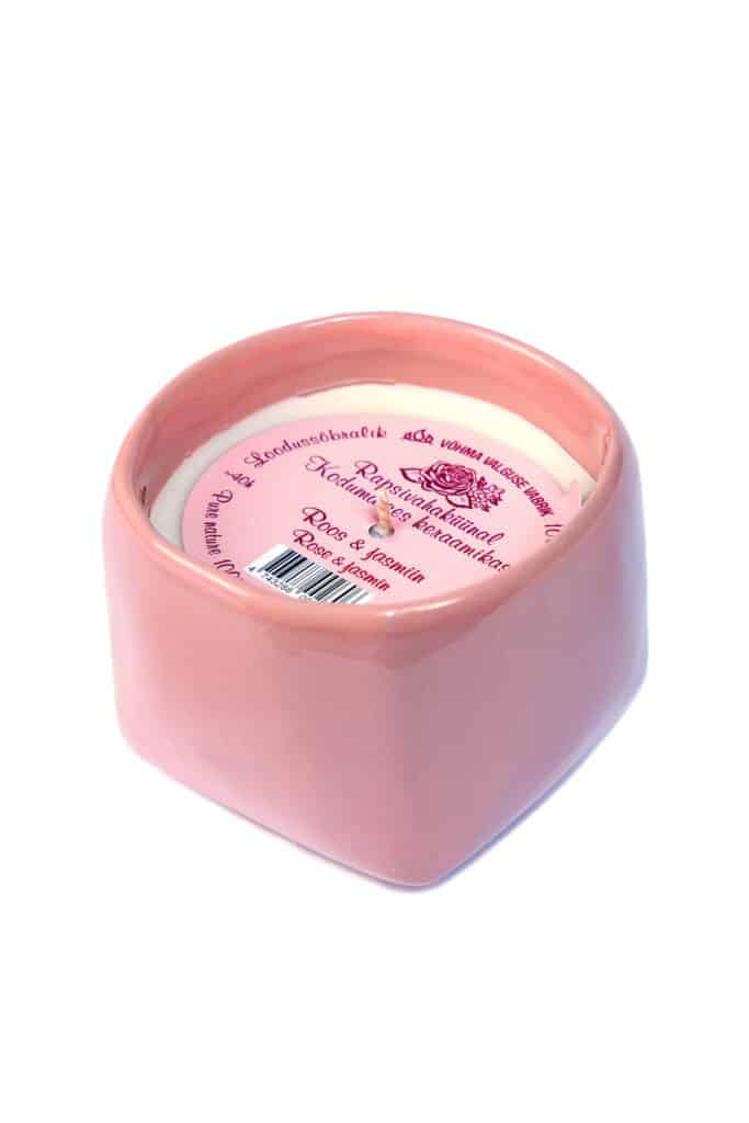 Rapeseed wax candles in ceramic  choice of fragrances