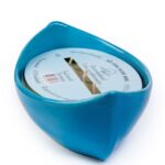 Rapeseed wax candle in ceramic boat <br> "Sea breeze"