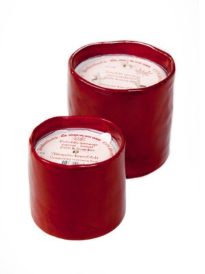 Rapeseedwax candle "Comforting cinnamon leaf"