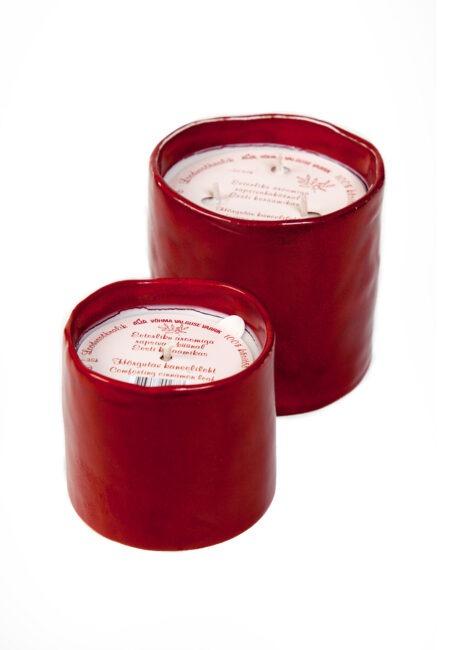 Rapeseedwax candle "Comforting cinnamon leaf"