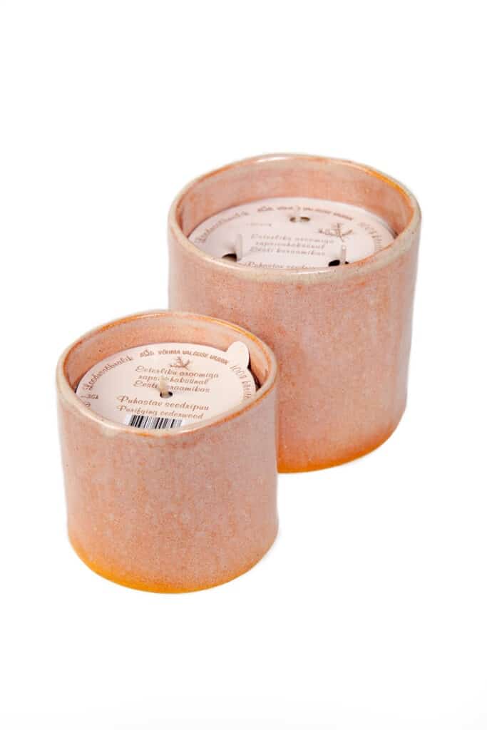 Rapeseedwax candle 