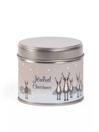 Käsitööküünal plekktopsis erinevad lõhnad