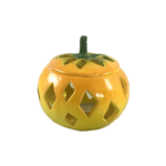 Pumpkin candle holder