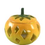 Pumpkin candle holder