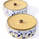 Outdoor candle “Cornflowers” 8h
