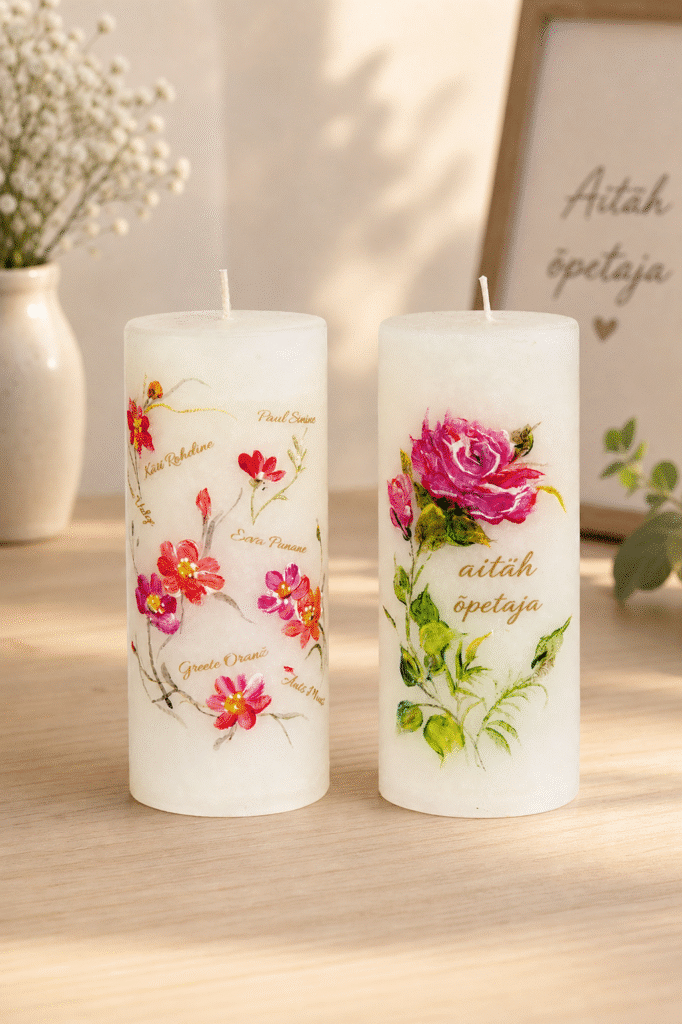 Thank You Gift Candle For The Teacher