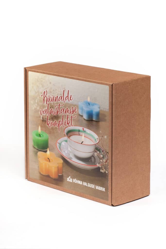 Küünalde valmistamise komplekt 500g parafiin