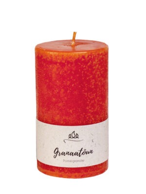 Scented candle Pomegranate, orange, handmade