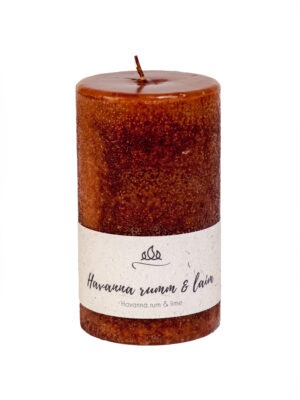 Scented candle Havana Rum & Lime  An elegant and classic cocktail of popular Cuban rum and lime.