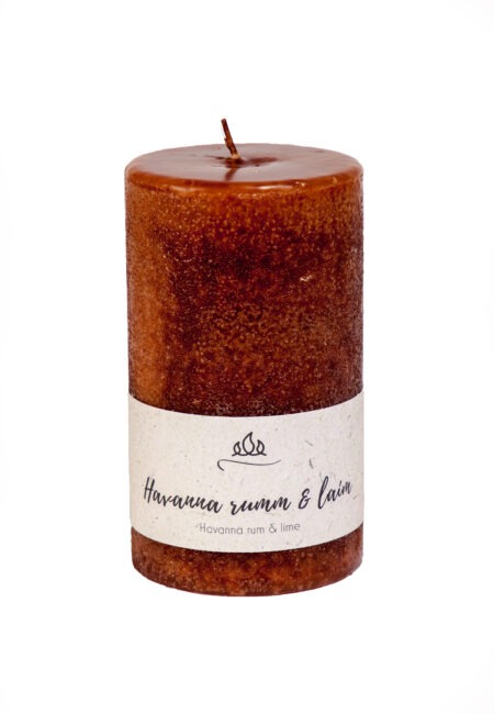 Scented candle Havana Rum & Lime  An elegant and classic cocktail of popular Cuban rum and lime.