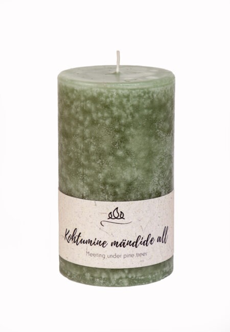 Scented candle Meeting under pine trees, sage, handmade
