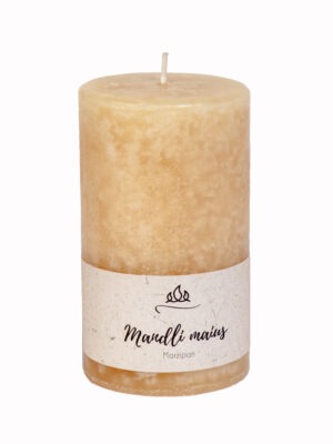 Scnted candle Marzipan  Sweet almond and sugar - a delicious aroma of a medieval delicacy.