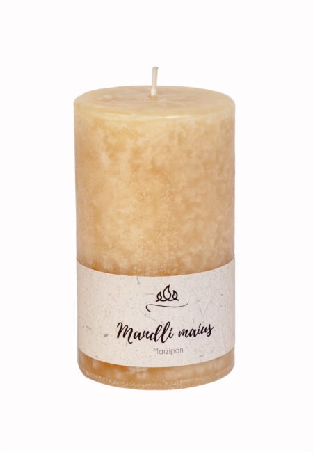 Scnted candle Marzipan  Sweet almond and sugar - a delicious aroma of a medieval delicacy.