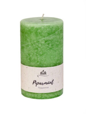 Scented candle Peppermint  Aroma of  freshly picked home garden peppermint. Very refreshing.