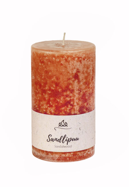 Scented candle  Sandalwood, tan, handmade