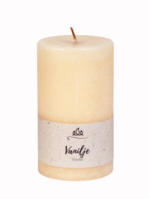 Scented candle Vanilla  Sensual, sweet and delicate. Soothing and relaxing romantic aroma.