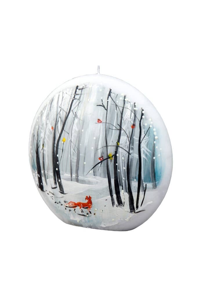 Fox in the forest 15 x 14 x 5cm