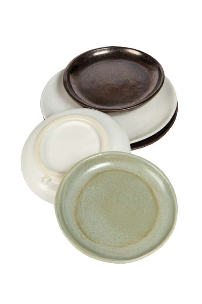 Ceramic candle plate 15cm