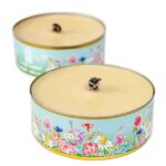 Outdoor candle “Flower field” 8h