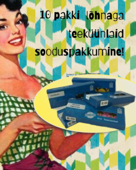 10 pakki aroomiga teeküünlaid sooduspakkumine võhma valgusevabrik
