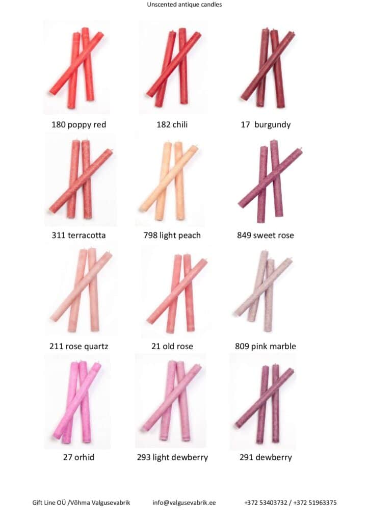 Antiquecandle exclusive 29cm, 24h