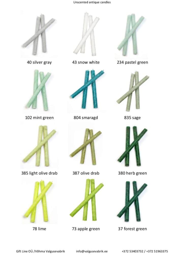 Antiquecandle exclusive 29cm, 24h