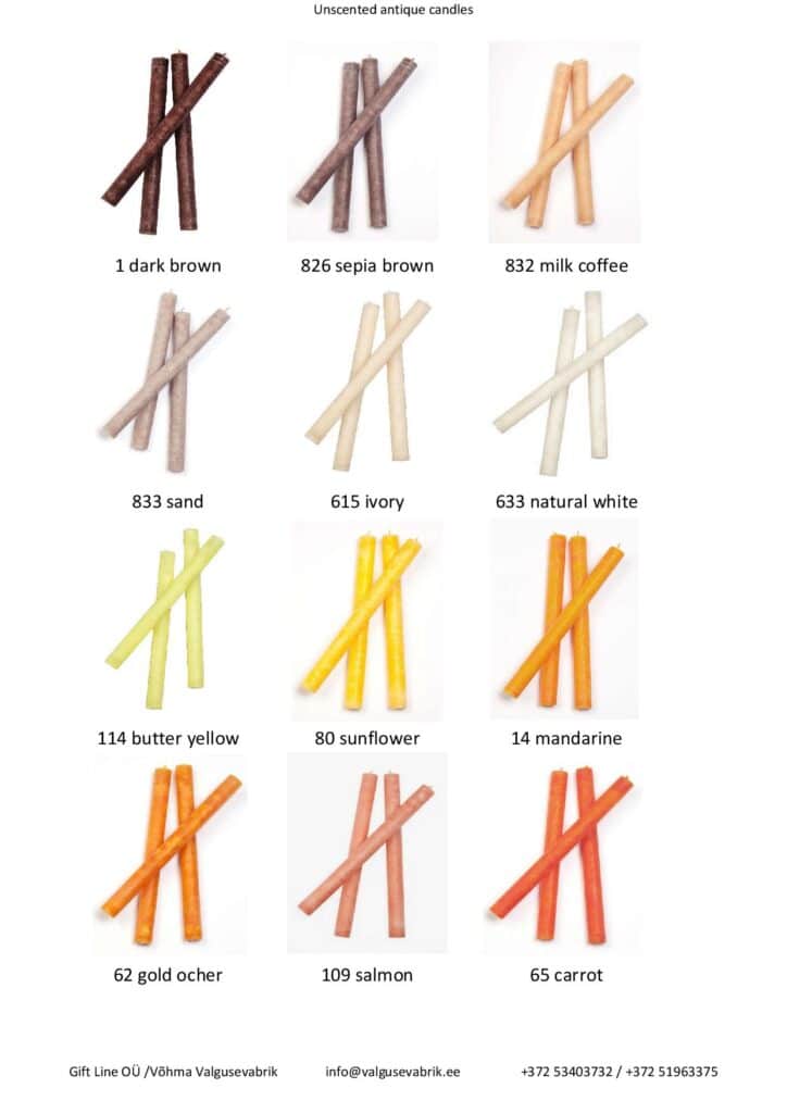 Antiquecandle exclusive 29cm, 24h