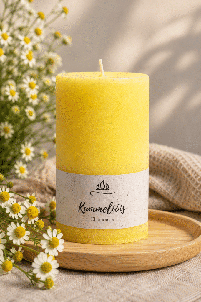 Scented candle Chamomile