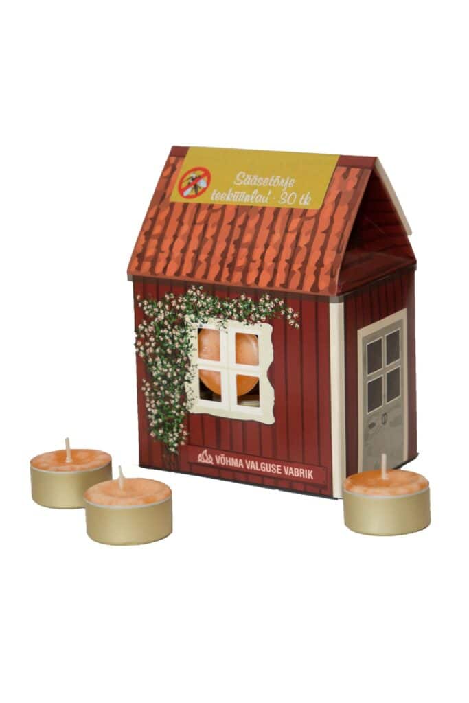 Mosquito repellent tealights in a pack of 30